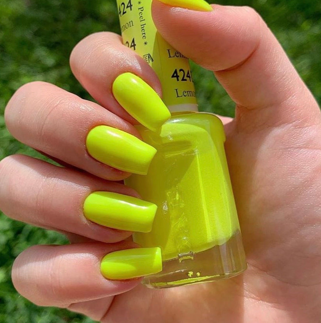 DND Gel #424 Lemon Juice – additional view 2