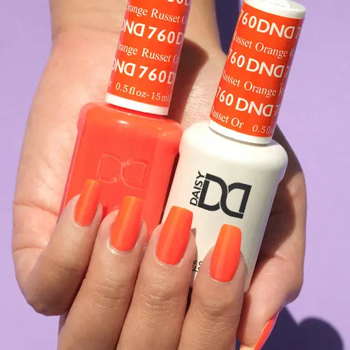 DND Gel #760 Russet Orange – additional view 2