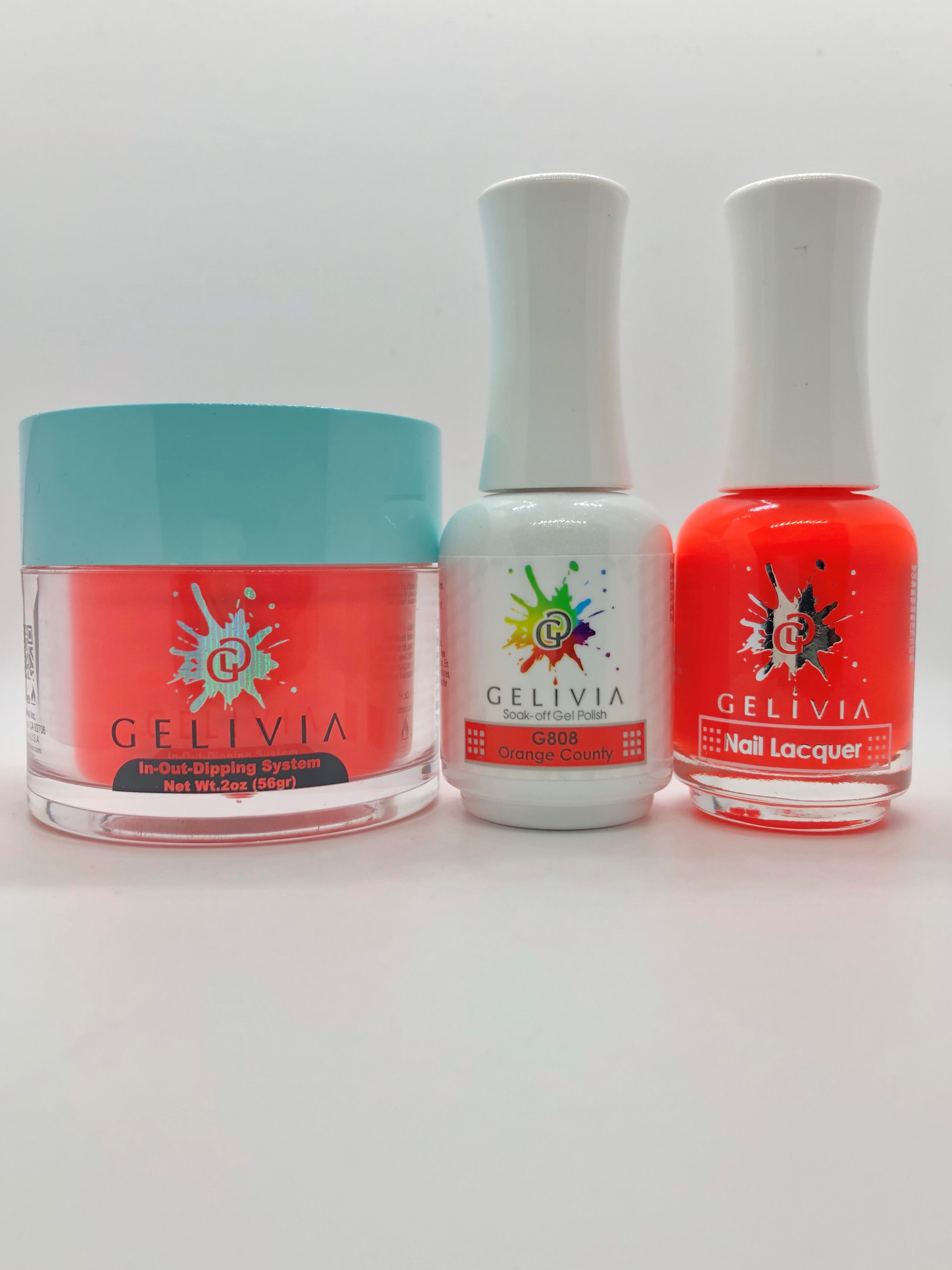 808 - Gelivia Gel - Orange County – Sunshine Nail Supply