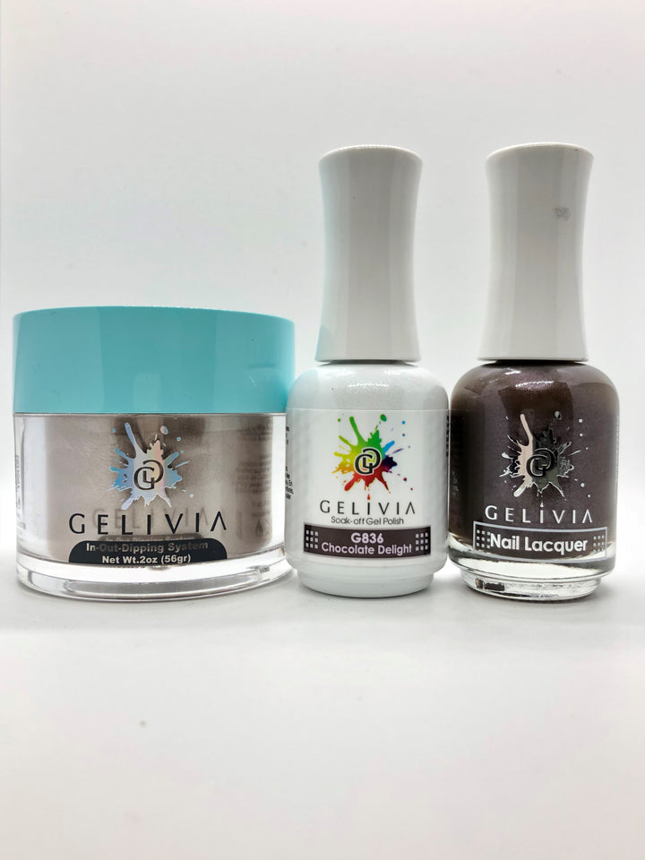 #836 - Gelivia Gel  - Chocolate Delight