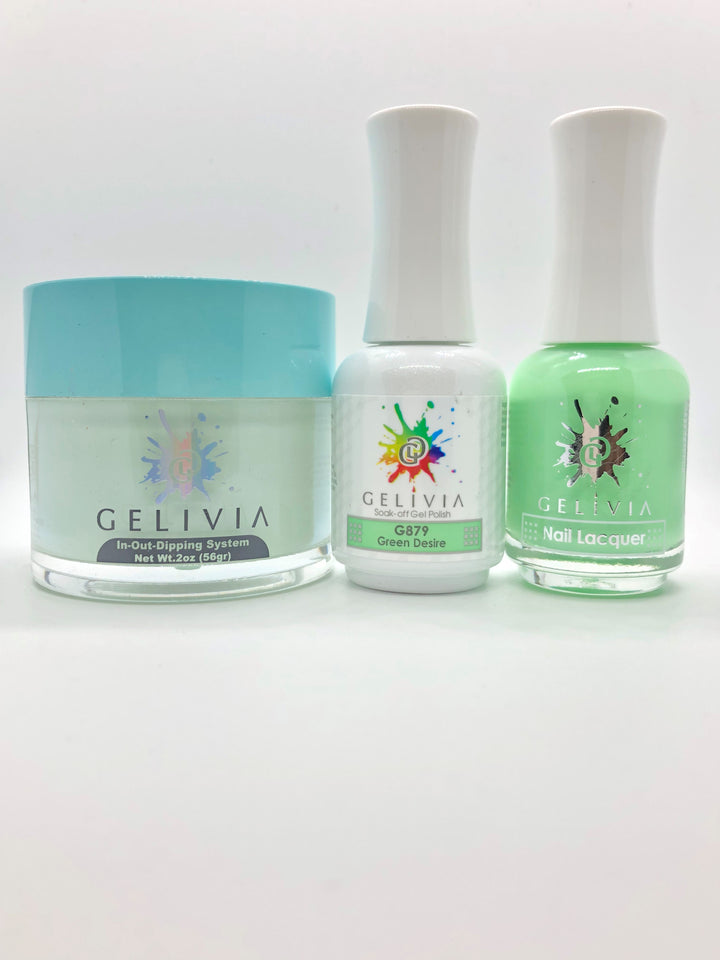 #879 - Gelivia Gel  - Green Desire