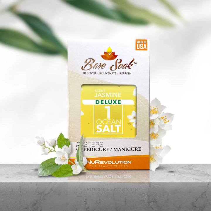Bare Soak Deluxe Spa Pedicure & Manicure  5 in 1 - Jasmine