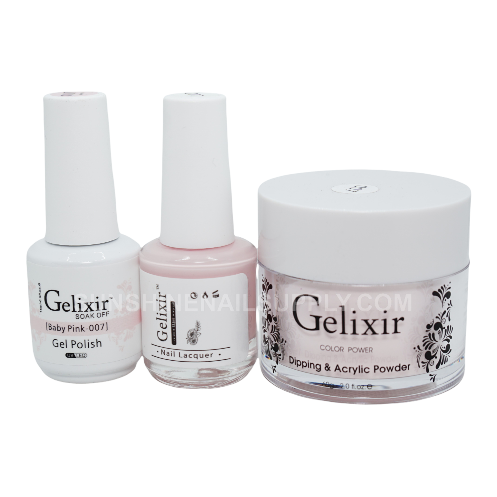 Gelixir - Matching Gel and Nail Lacquer - Dark Terra Cotta - #024