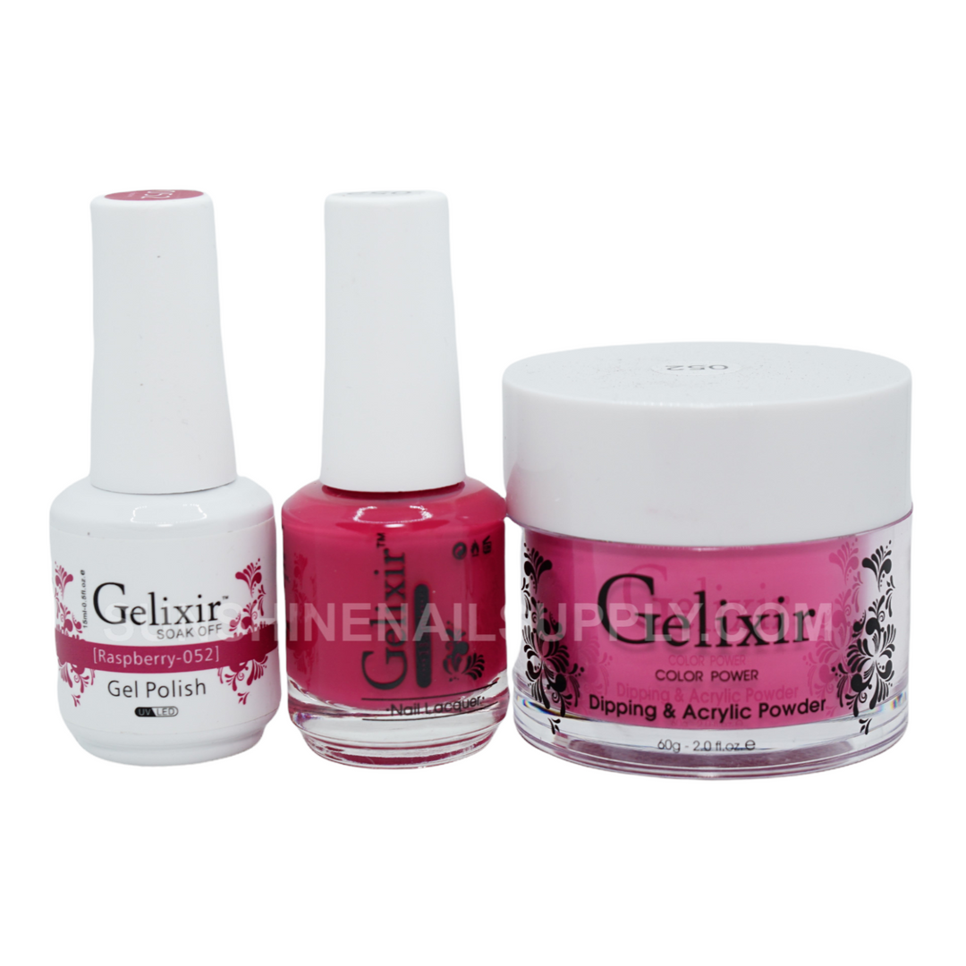 #052 - Gelixir UV/LED Soak Off Gel polish - Raspberry