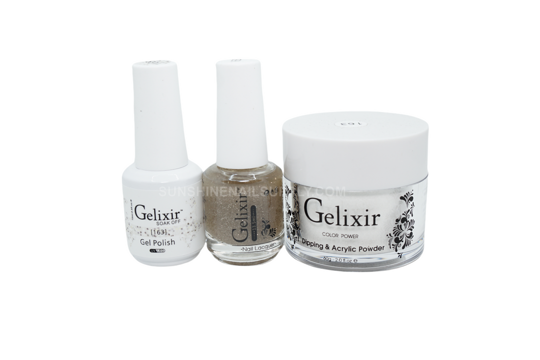 #163 - Gelixir UV/LED Soak Off Matching Gel and Polish 3in1