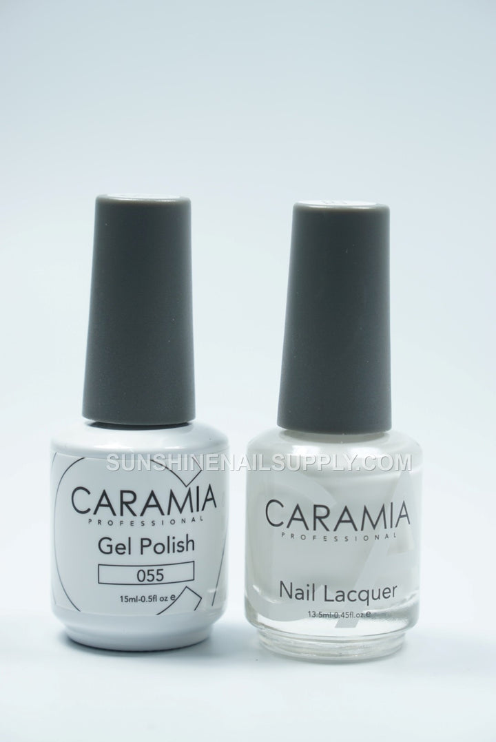#055 - Caramia UV/LED Soak Off Gel Polish - White