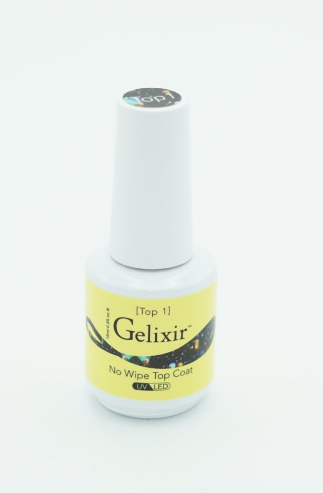 Gelixir - Glitter 1 No Wipe Top Coat