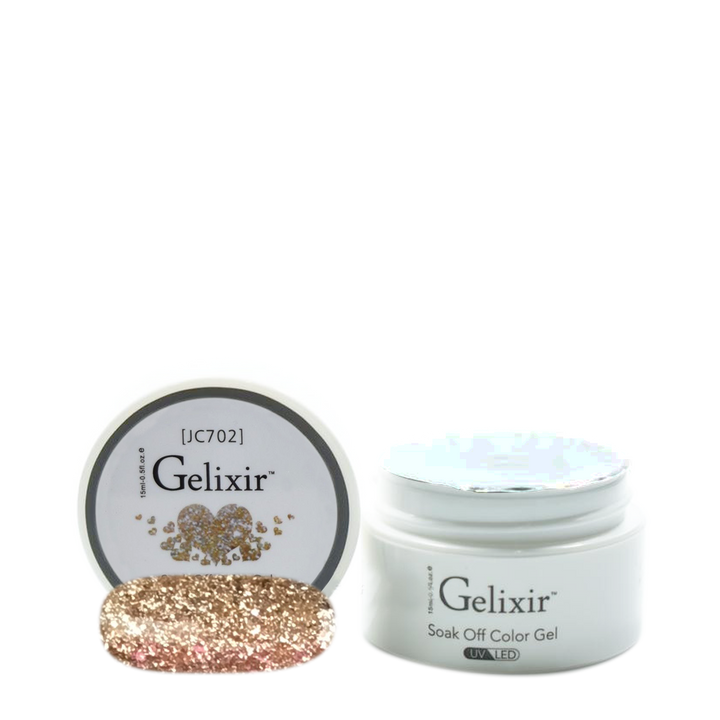 JC 702 Gelixir Soak Off Color Gel