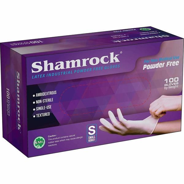 Shamrock Latex Gloves Powder Free