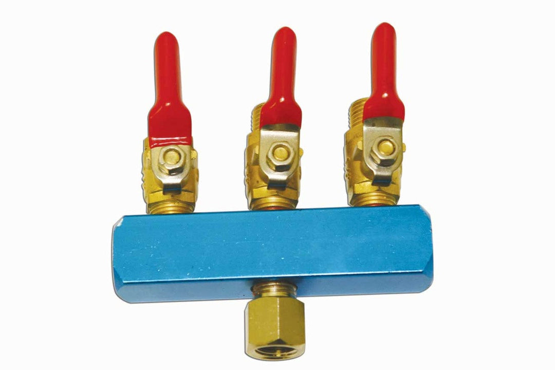 Triple Outlet Valve for Air Compressors